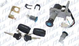 [F04020050] KIT DE CERRADURAS LLAVERO GS150, GTS175, DS150, GTS175 LED,  DS150 NEGRO, GS150 LED
