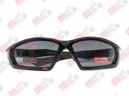 [94-0024] LENTES SOL MARCO NEGRO MICA HUMO.