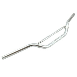 [BAS-1103-8005] MANUBRIO ALUMINIO DEPORTIVO IRON RACING 3.5*85CM COLOR PLATA