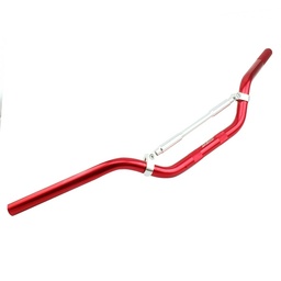 [BAS-1103-8006] MANUBRIO ALUMINIO DEPORTIVO IRON RACING 3.5*85CM COLOR ROJO