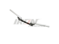 [BAS-1103-8145] MANUBRIO ALUMINIO XTREME IRON RACING COLOR PLATA