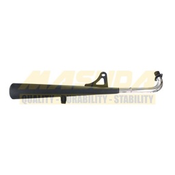 [MOF-2120-0001] MOFLE P/ITALIKA STRADA ST70 ST90 APRISSA DINAMO ZANETTI CROMADO