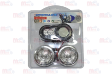 [99-5041] MP3 BLUETOOTH CON BOCINAS NEGRO/PLATA/USB/SD