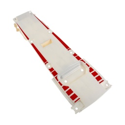 [F13011706] PARTE INT SALPICADERA TRAS BLANCO ROJO VORT-X 200