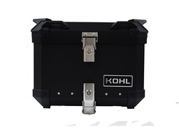 [5103-1103] BAUL TRASERO MOTOCICLETA KOHL KH1N.3 ALUMINIO NEGRO 40 LTS