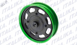 [F14030135] RIN RUEDA DEL NEGRO FILO VERDE VGO 125