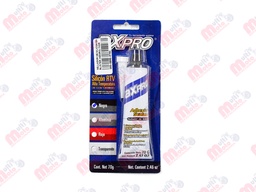 [QAX-SBNE-070G] SELLADOR DE SILICON EN BLISTER (NEGRO) 70GR