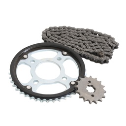 [27-2809-001] SET ENGRANE 43X16 CADENA 428X120 HN TITAN150/GL150 CHOHO