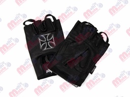 [82-1966-001] SET GUANTES CHOPPER CROSS NEGRO TALLA M RODA.
