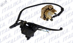 [F14020255] SISTEMA FRENO DEL CALIPER DORADO LOGO WS150