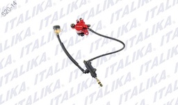 [F15020157] SISTEMA FRENO TRAS CALIPER ROJO RT200