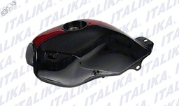 [F17010092] TANQUE GASOLINA NEGRO Y ROJO RT200