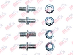 [26-5007] TORNILLO CON TUERCA ENGRANE TRASERO ITALIKA FORZA 150 (JGO)