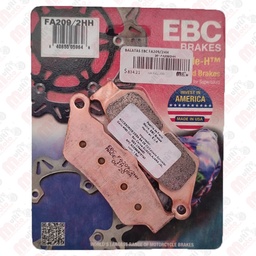 [261-FA209/2HH] Zapata FA209/2HH EBC BMW F 650 700 800 R 1200 K 1600/DUCATI DIAVEL 12000 GT 1000