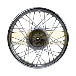 [RIM-1512-1251] RIN TRASERO 1.85 X 18 DE RAYOS CROMADO 18" YBR125