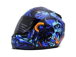 [661787045693] CASCO KOV STEALTH TLATOANI AZUL L