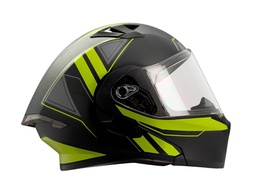 [80-3062-001] CASCO RODA RUSH AMARILLO/NEGRO MATE KRUDO L ABATIBLE SVS