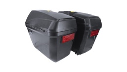 [CJA-011] CAJAS LATERALES PORTA-EQUIPAJE LED CAPACIDAD 23 L ANCHO 48.5 cm /ALTO 38 cm / FONDO: 47.5 cm  / CARGA: 10 kg