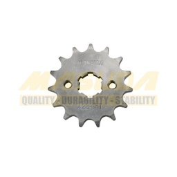 [ENG-1505-2210] ENGRANE DELANTERO ACERO #1045 MASUDA 15T 125Z