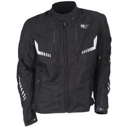 [7302-2213] CHAMARRA DEPORTIVA R7 RACING M NEGRO R7-119 TEXTIL