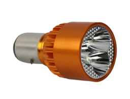 [18-5037-001] FOCO LED ANONIZADO/NARANJA 9W(3X3W)900LUMEN