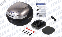 [F03050005] CAJA PORTAOBJETOS GRAFITO BRILLANTE GSC150