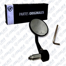 [F10010331] ESPEJO DER CON ISOTIPO Y LEYENDA TC250