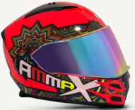 [EG-39.412.03] CASCO INTEGRAL FORZA XAMMA ROJO BRILLANTE  L