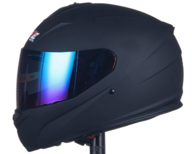 [ST007-07522V.] CASCO INTEGRAL RUNNER  DOT Y ECE  NEGRO MATT TORNASOL XXL