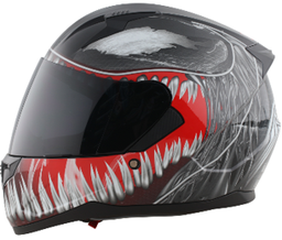 [M-83V1.3] CASCO EDGE / MARVEL VENOM MATE L