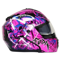 [80-7852-001] CASCO RODA REVENGE ROSA KOMBAT XXL