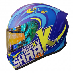 [EG-85.50.14.3.LM] CASCO INTEGRAL EDGE SHARK  AMARILLO MATE    L