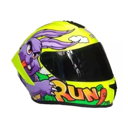 [EG-85.446.2.DS] CASCO INTEGRAL FRANKIE REVENGE VERDE    M