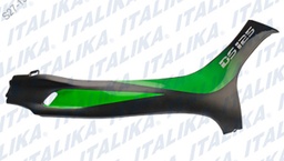 [F13012103] CUBIERTA DER NEGRO MATE VERDE MANZANA DS125