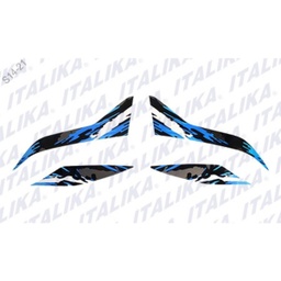 [F16050011] JGO ETIQUETAS SALPICADERA DEL, DM150