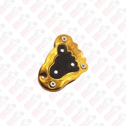 [MZ-432-D/N] PEDAL DE FRENO CON HUELLA DORADO/NEGRO