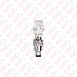 [MZ-1131-BL] Pivotero calavera blanco
