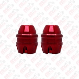 [MZ-250-R] Slider Rueda 1507 Aluminio rojo