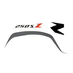 [F13020538] JGO ETIQUETAS CUBIERTA TANQUE DER, 250SZ