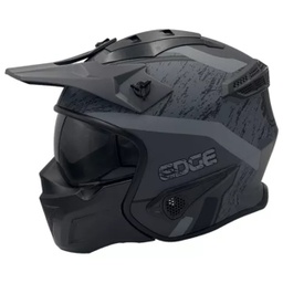 [EG-80.6112.03.DM] CASCO KOMBAT GRIS   MATE    L