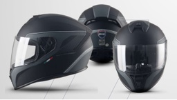 [EG-630.34.122.04] CASCO ZOOM INTEGRAL WM GRIS/NEGRO MATE TALLA XL