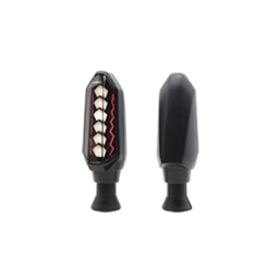  DIRECCIONAL LED BI-COLOR SECUENCIAL UNIVERSAL (AMARILLO-BLANCO)