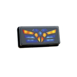 [RS-CAL-1004Y-BU] CALAVERA LED DECORATIVA AMAR-AZUL