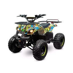 [Q5-Y1] MINI CUATRIMOTO NUEVO SIN RODA COLOR: YELLOW HIP HOP, MOTOR: 44F6WLT2023101201 CHASIS L85AR2FA1R1002593