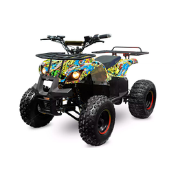 [Q5-R] MINI CUATRIMOTO NUEVO SIN RODAR COLOR: RED HIP HOP, MOTOR: 44F6WLT2023101066 CHASIS L85AR2FA2R1002523