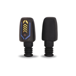 [RS-DIR-0058Y-BU] DIRECCIONAL LED SECUENCIAL TIPO DEPORTIVA  UNIVERSAL (AMARILLO-AZUL)