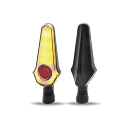 [RS-DIR-0056Y-R] DIRECCIONAL LED SECUENCIAL TIPO FLAMA UNIVERSAL (AMARILLO-ROJO)