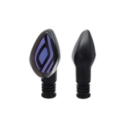 [RS-DIR-0060Y-BU] DIRECCIONAL LED SECUENCIAL TIPO OJO UNIVERSAL (AMARILLO-AZUL)