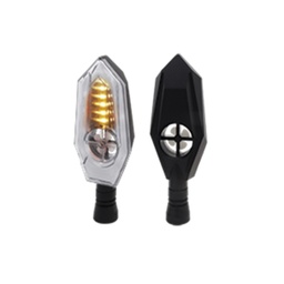 [RS-DIR-0054Y-W] DIRECCIONAL LED SECUENCIAL TIPO ZAFIRO UNIVERSAL (AMARILLO-BLANCO)