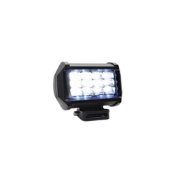 [RS-LED-13014W-BU] FARO AUXILIAR LED CUADRADO 3 FILAS 12 LED CON LUZ ALTA, BAJA Y ESTROBO